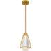 Myhouse Lighting Quoizel - PCLUA1507BRG - LED Mini Pendant - Luca - Brushed Gold