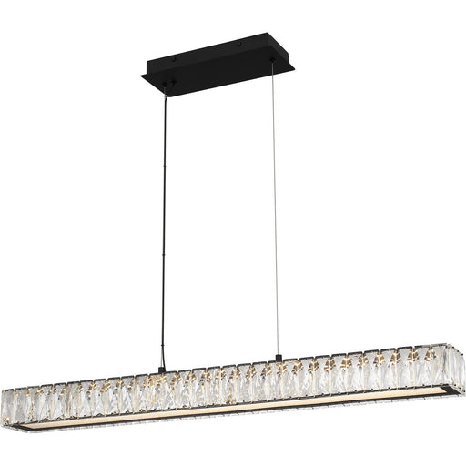 Myhouse Lighting Quoizel - PCRES137MBK - LED Linear Chandelier - Reese - Matte Black