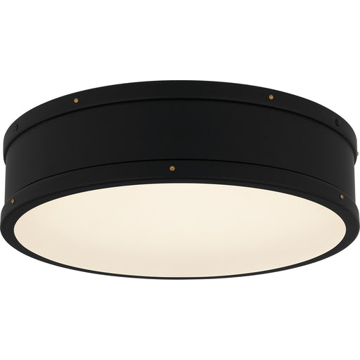 Myhouse Lighting Quoizel - QFL5224MBK - LED Flush Mount - Quoizel Flush Mount - Matte Black