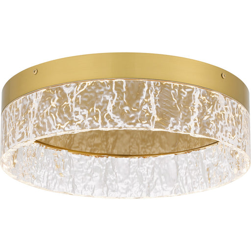 Myhouse Lighting Quoizel - QFL6763BRG - LED Flush Mount - Quoizel Flush Mount - Brushed Gold