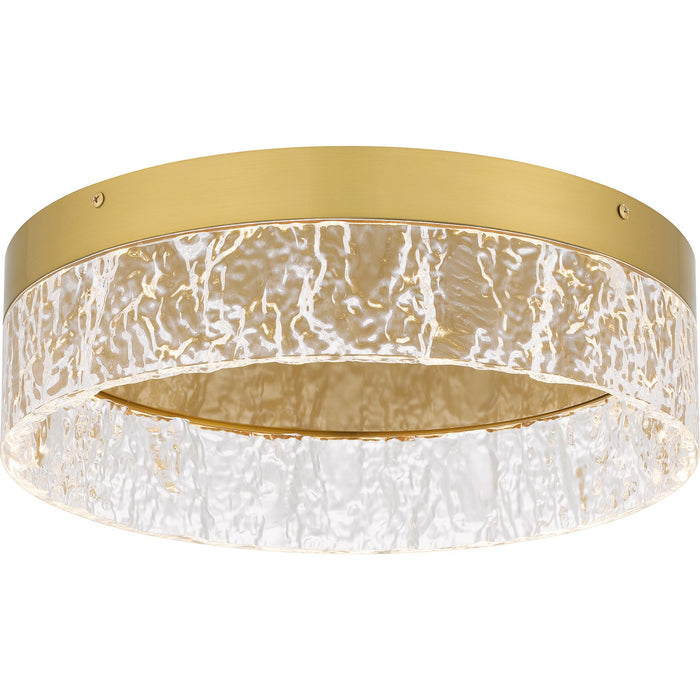 Myhouse Lighting Quoizel - QFL6763BRG - LED Flush Mount - Quoizel Flush Mount - Brushed Gold