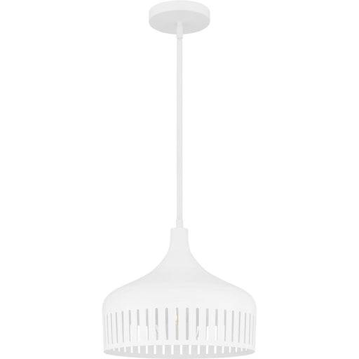 Myhouse Lighting Quoizel - QP6208W - One Light Pendant - Quoizel Pendant - Matte White