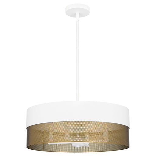 Myhouse Lighting Quoizel - QP6740W - Four Light Pendant - Quoizel Pendant - Matte White