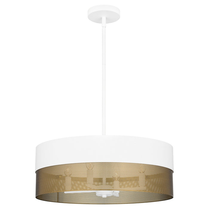 Myhouse Lighting Quoizel - QP6740W - Four Light Pendant - Quoizel Pendant - Matte White