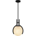 Myhouse Lighting Quoizel - QP6741MBK - One Light Pendant - Quoizel Pendant - Matte Black