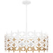 Myhouse Lighting Quoizel - QP6746W - Four Light Pendant - Quoizel Pendant - Matte White