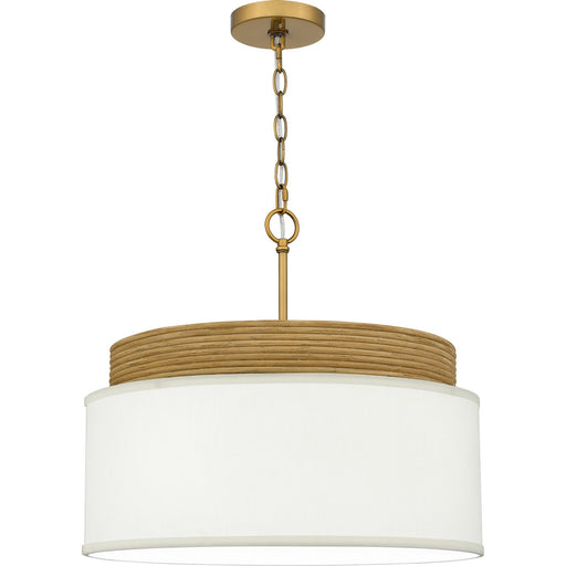 Myhouse Lighting Quoizel - QP6757BRG - Four Light Pendant - Quoizel Pendant - Brushed Gold