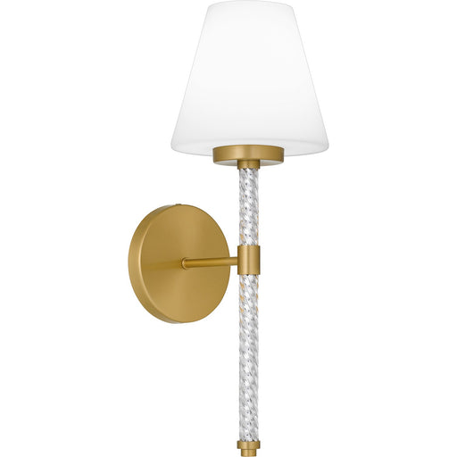 Myhouse Lighting Quoizel - QW6752BRG - One Light Wall Sconce - Quoizel Wood - Brushed Gold