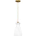 Myhouse Lighting Quoizel - STS1506BRG - One Light Mini Pendant - Stetson - Brushed Gold