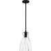 Myhouse Lighting Quoizel - STS1506MBK - One Light Mini Pendant - Stetson - Matte Black