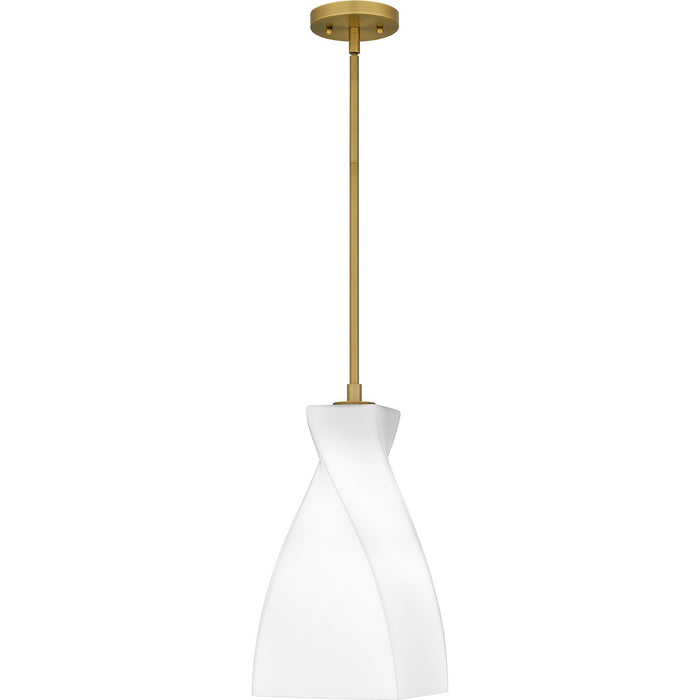 Myhouse Lighting Quoizel - STS1508BRG - One Light Mini Pendant - Stetson - Brushed Gold