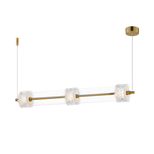 Myhouse Lighting ET2 - E11083-124NAB - LED Linear Pendant - Elysian - Natural Aged Brass