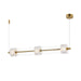 Myhouse Lighting ET2 - E11083-124NAB - LED Linear Pendant - Elysian - Natural Aged Brass