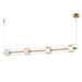 Myhouse Lighting ET2 - E11084-124NAB - LED Linear Pendant - Elysian - Natural Aged Brass