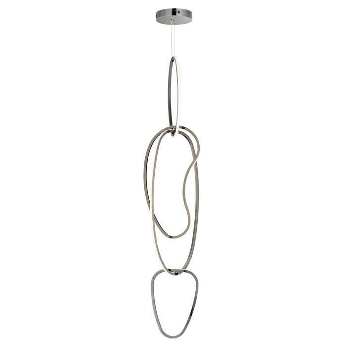 Myhouse Lighting ET2 - E24617-BC - LED Pendant - Unity - Black Chrome