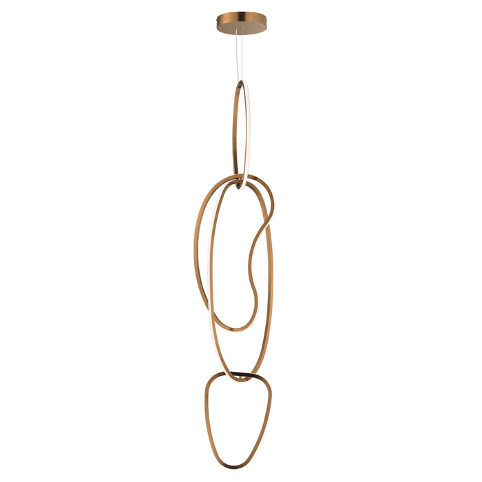 Myhouse Lighting ET2 - E24617-BCN - LED Pendant - Unity - Brushed Champagne