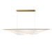 Myhouse Lighting ET2 - E24718-144GLD - LED Linear Pendant - Manta - Gold