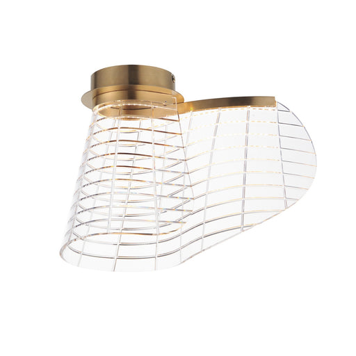 Myhouse Lighting ET2 - E24810-82BCN - LED Flush Mount - Tartan - Brushed Champagne