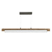 Myhouse Lighting ET2 - E24932-DWCHL - LED Linear Pendant - Joist - Driftwood / Charcoal