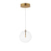 Myhouse Lighting ET2 - E25071-18NAB - LED Pendant - Global - Natural Aged Brass