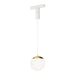 Myhouse Lighting ET2 - ETL31013-WTNAB - LED Track Pendant - Continuum - Track - White/Natural Aged Brass