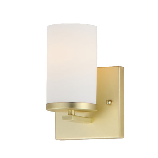 Myhouse Lighting Maxim - 10281SWSBR - One Light Wall Sconce - Lateral - Satin Brass