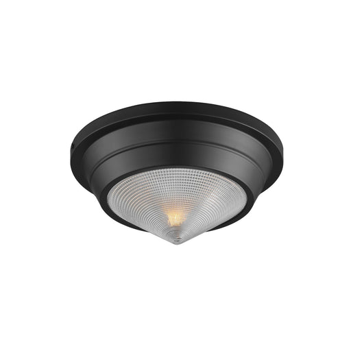 Myhouse Lighting Maxim - 10390PRBK - One Light Flush Mount - Hargreaves - Black