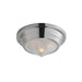 Myhouse Lighting Maxim - 10390PRPN - One Light Flush Mount - Hargreaves - Polished Nickel