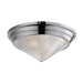 Myhouse Lighting Maxim - 10399PRPN - Three Light Flush Mount - Hargreaves - Polished Nickel