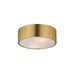 Myhouse Lighting Maxim - 10494WTSBR - Two Light Surface Mount - Tommy - Satin Brass