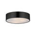 Myhouse Lighting Maxim - 10496WTBK - Three Light Surface Mount - Tommy - Black