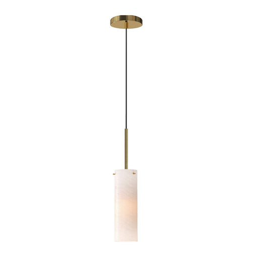 Myhouse Lighting Maxim - 10511MRNAB - One Light Pendant - Blizzard - Natural Aged Brass