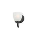 Myhouse Lighting Maxim - 11381FTBK - One Light Bath Vanity - Axis - Black