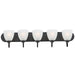 Myhouse Lighting Maxim - 11385FTBK - Five Light Bath Vanity - Axis - Black