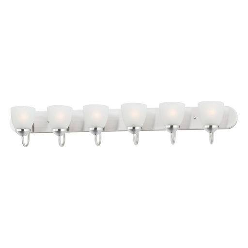 Myhouse Lighting Maxim - 11386FTPC - Six Light Bath Vanity - Axis - Polished Chrome