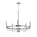 Myhouse Lighting Maxim - 14495SN - Five Light Chandelier - Frankie - Satin Nickel