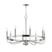 Myhouse Lighting Maxim - 14498SN - Eight Light Chandelier - Frankie - Satin Nickel