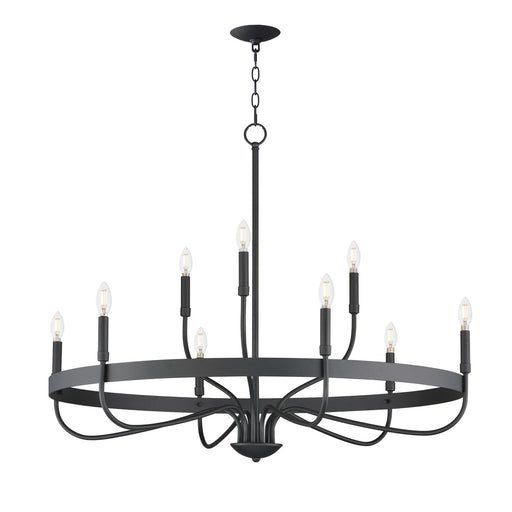 Myhouse Lighting Maxim - 14499BK - Nine Light Chandelier - Frankie - Black