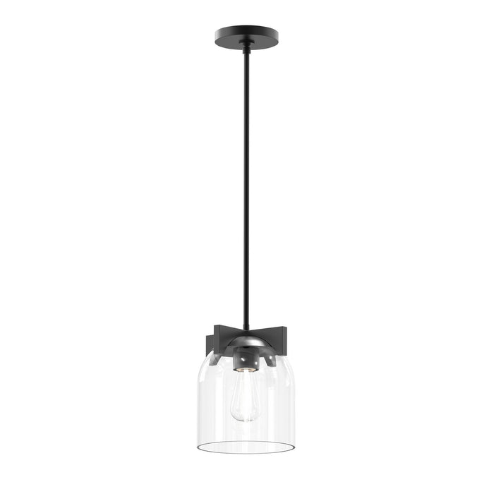 Myhouse Lighting Maxim - 21230CLBK - One Light Pendant - Scoop - Black