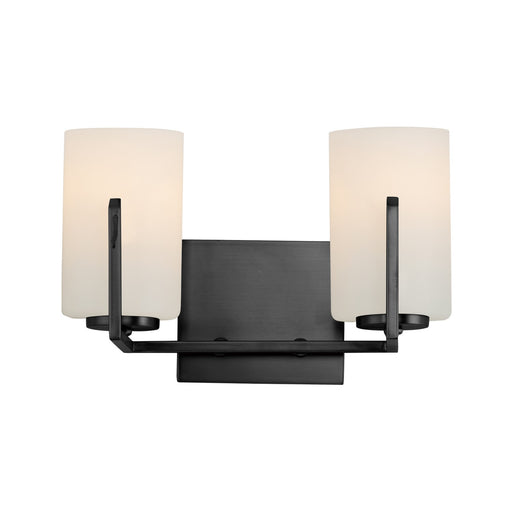 Myhouse Lighting Maxim - 21282SWBK - Two Light Bath Vanity - Dart - Black