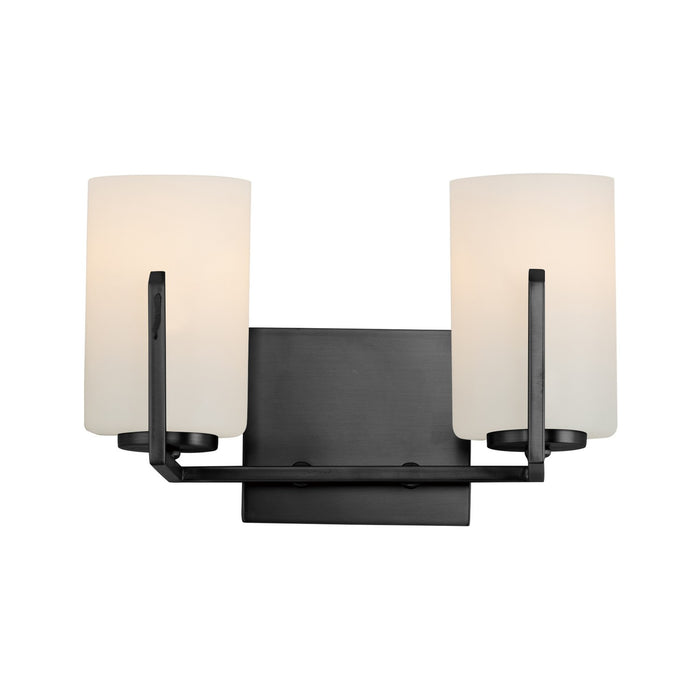 Myhouse Lighting Maxim - 21282SWBK - Two Light Bath Vanity - Dart - Black