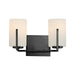 Myhouse Lighting Maxim - 21282SWBK - Two Light Bath Vanity - Dart - Black