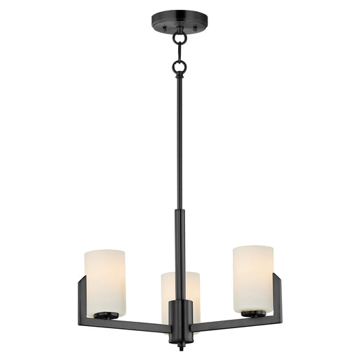 Myhouse Lighting Maxim - 21285SWBK - Three Light Chandelier - Dart - Black