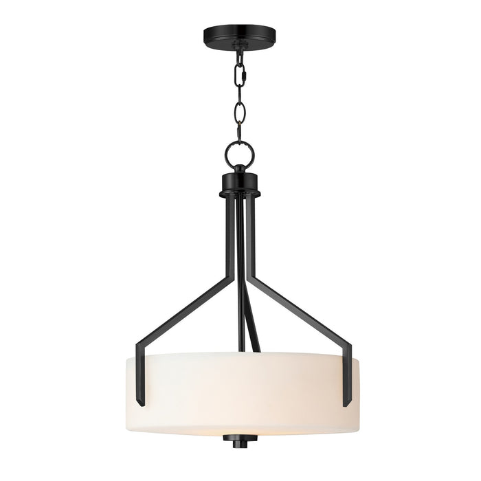 Myhouse Lighting Maxim - 21287SWBK - Three Light Pendant - Dart - Black