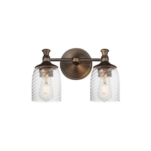 Myhouse Lighting Maxim - 21352CRANB - Two Light Wall Sconce - Swirl - Antique Bronze