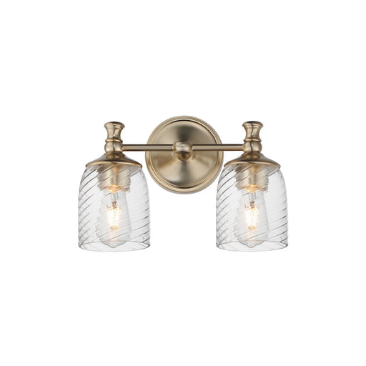 Myhouse Lighting Maxim - 21352CRSCH - Two Light Wall Sconce - Swirl - Satin Champagne