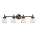 Myhouse Lighting Maxim - 21354CRANB - Four Light Bath Vanity - Swirl - Antique Bronze