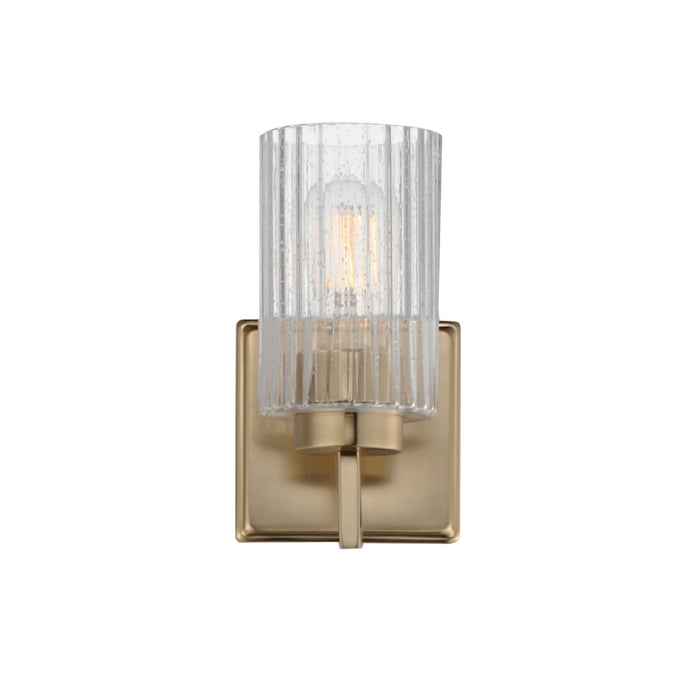 Myhouse Lighting Maxim - 21371CRSCH - One Light Wall Sconce - Rigata - Satin Champagne