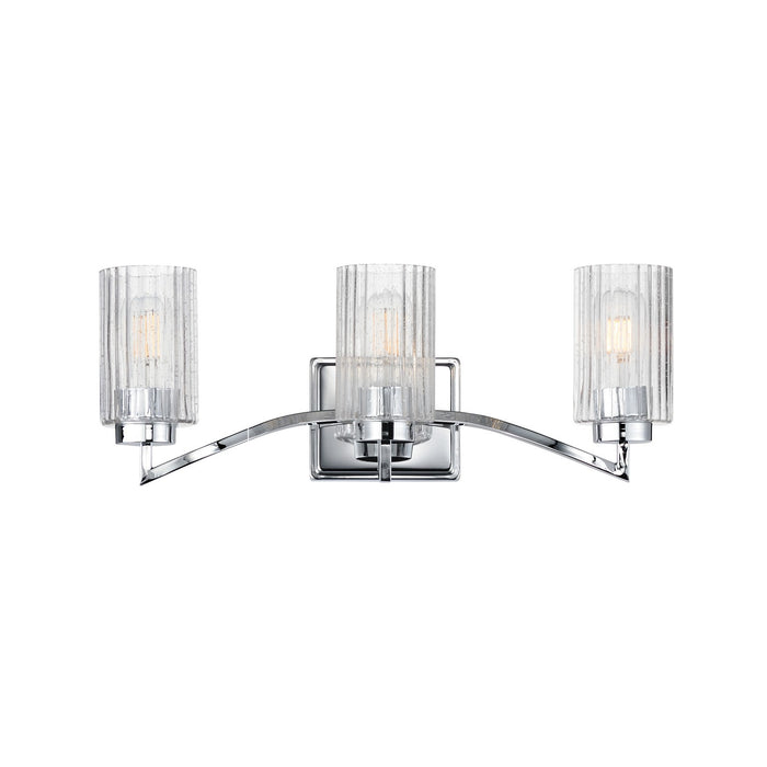 Myhouse Lighting Maxim - 21373CRPN - Three Light Bath Vanity - Rigata - Polished Nickel