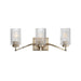 Myhouse Lighting Maxim - 21373CRSCH - Three Light Bath Vanity - Rigata - Satin Champagne